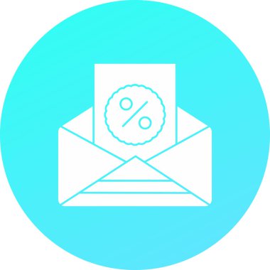 E-posta. Web simgesi vektör illüstrasyonu