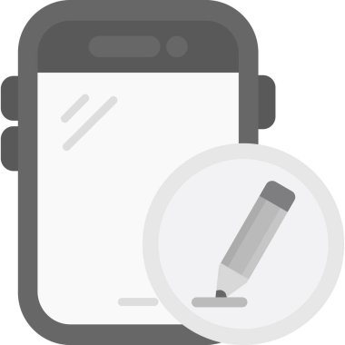 telefon simgesi, vektör illüstrasyonu