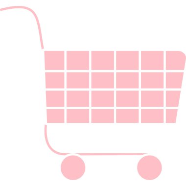 Alışveriş. Web simgesi basit illüstrasyon