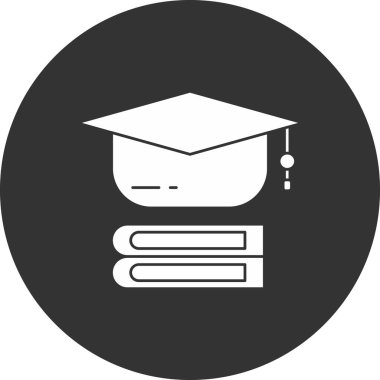 mezuniyet kapsülü simgesi vektör simgesi kolayca düzenlenebilir ya da değiştirilebilir