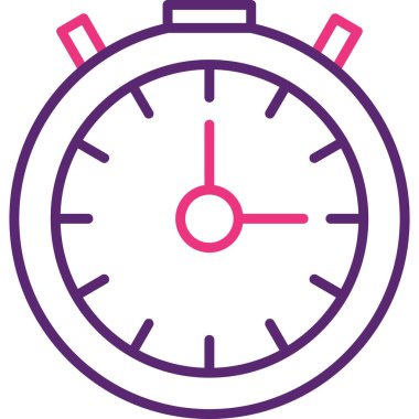 Çalar saat simgesi. vektör illüstrasyonu