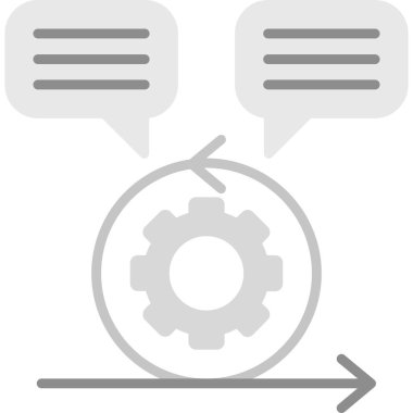 Sikke ayarları vektör simgesi