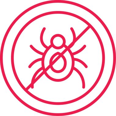 Örümcek ağı ikonu vektör illüstrasyonu