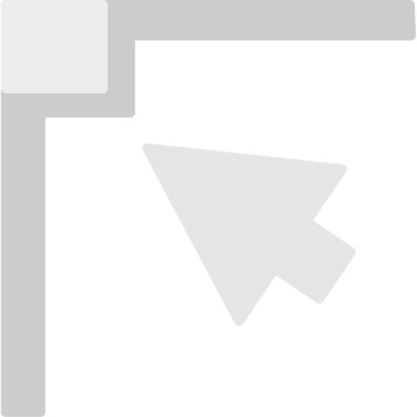 Harita gezinme konumu simgesi düz biçimli