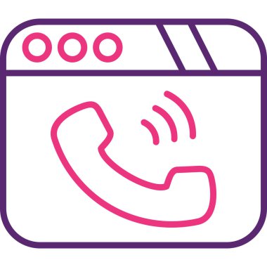 cep telefonu ikonu vektör illüstrasyonu