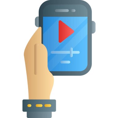 video arama vektör simgesi