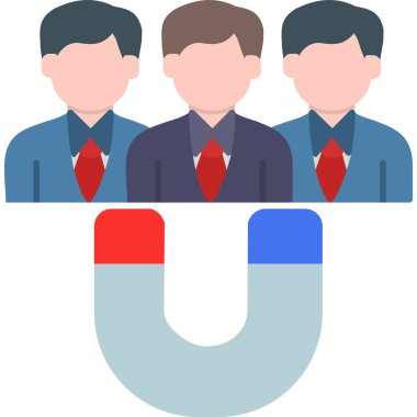 İş adamları vektör illüstrasyonu