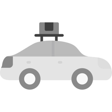 araba simgesi vektör illüstrasyonu