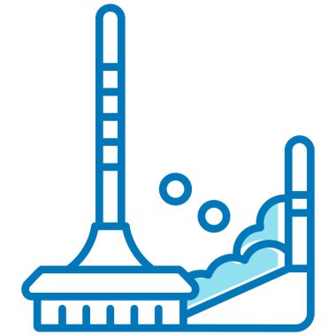 Bina simgesi. Basit resimleme