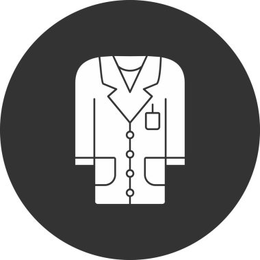 Doktor Vektör Şekil Simgesi Tasarımı