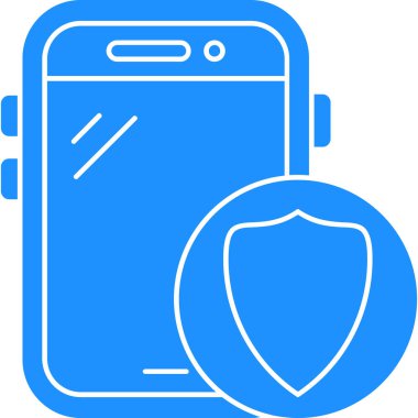 Cep telefonu. Basit resimleme