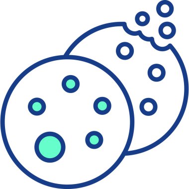 Çizgi film simgesinin vektör çizimi