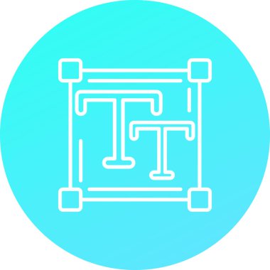 Modern b 'nin vektör illüstrasyonu inşa simgesinden yoksun