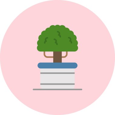 Kaktüs simgesi vektör illüstrasyonu