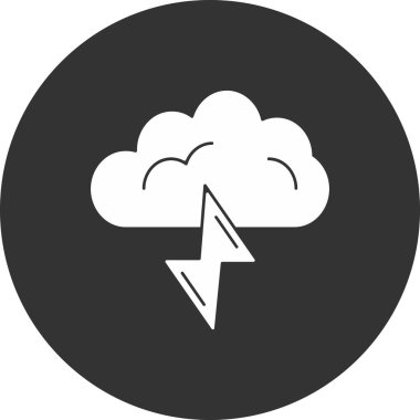 vektör Bulut simgesi illüstrasyonu