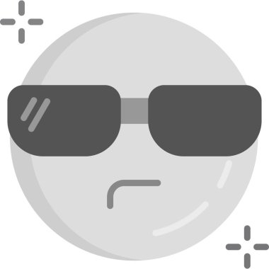 emoji. Web simgesi basit illüstrasyon