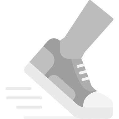 ayakkabı ikonu vektör illüstrasyonu