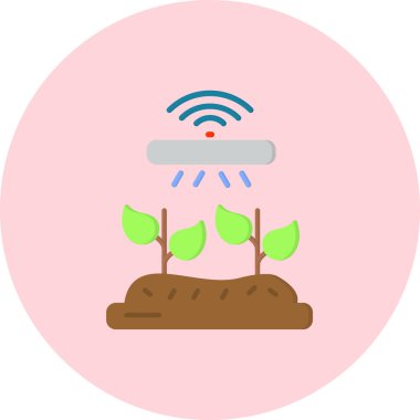 Kablosuz. Web simgesi basit illüstrasyon