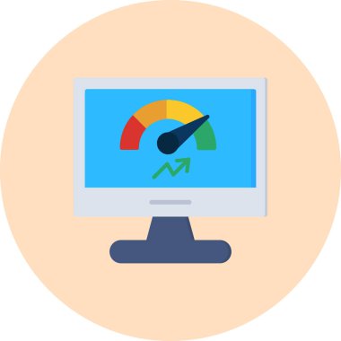 bilgisayar monitörü grafik ile