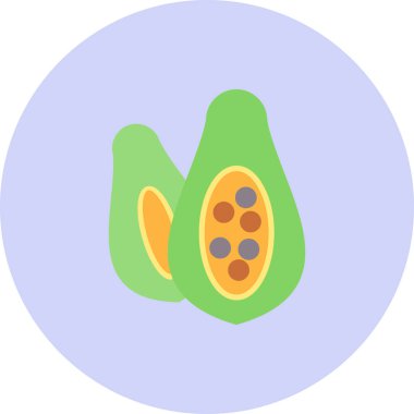 Gıda simgesinin vektör illüstrasyonu