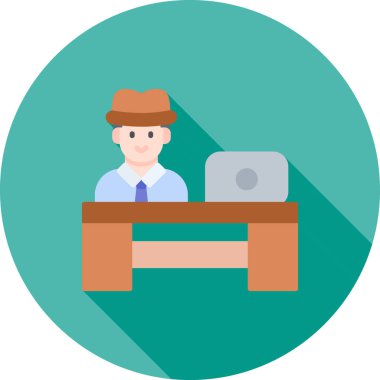 İş adamları ofis simgesi