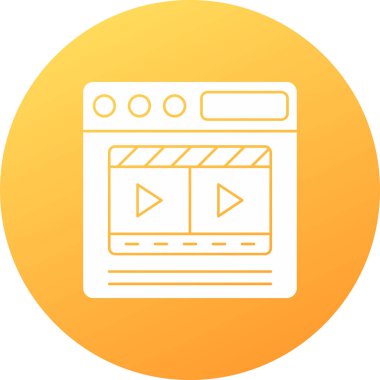 Kişisel ve ticari kullanım için mikrodalga vektör simgesi simgesi vektör çizimi..