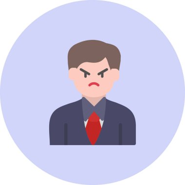 iş simgesi vektör illüstrasyonu