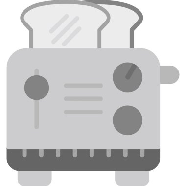 Mutfak aşçısı ikonu düz stil