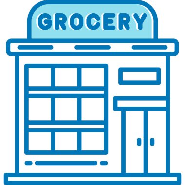 süpermarket alışveriş merkezi simgesi