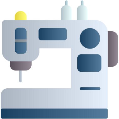 Dikiş makinesi vektör simgesi