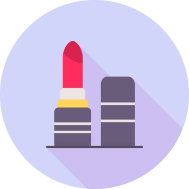 Ruj izi. Web simgesi basit illüstrasyon