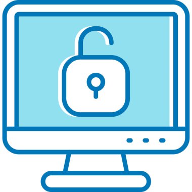 İnternet güvenlik koruma simgesi