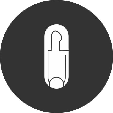 hap simgesi, basit illüstrasyon