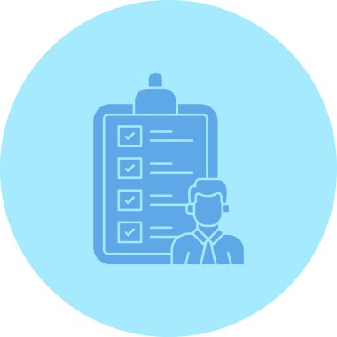 Yapılacaklar listesi web simgesi vektör çizimi