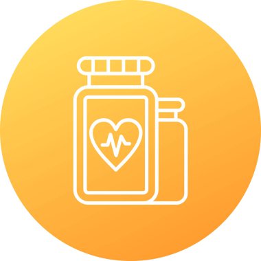 Sağlık simgesinin vektör illüstrasyonu