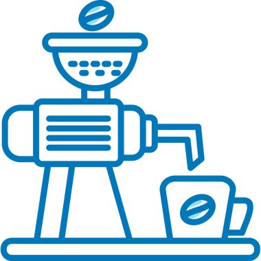 Kahve makinesi. Basit tasarım