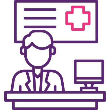 tıbbi ve sağlık vektör simgesi