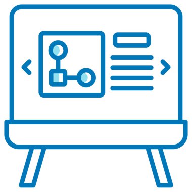 Bilgisayar simgesi. Basit resimleme