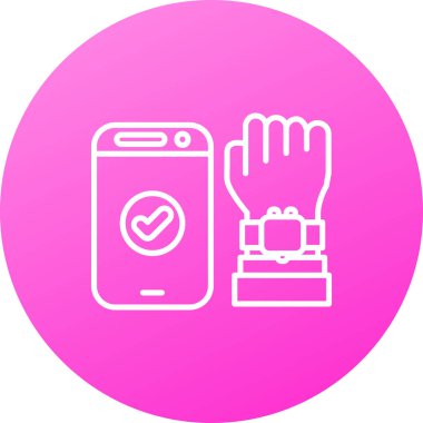 Modern b 'nin vektör illüstrasyonu simge unsurundan yoksun