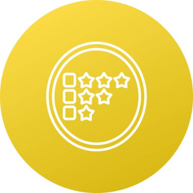 yıldız simgesi vektör illüstrasyonu