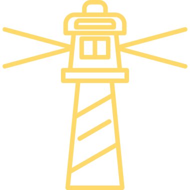 Kule. Web simgesi basit illüstrasyon