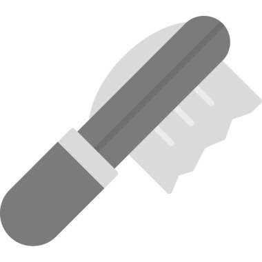 Tornavida Düz Vektör Simgesi