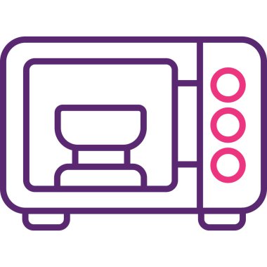 Modern otomatik simgenin vektör illüstrasyonu