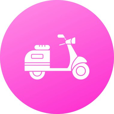 Mobilet. Web simgesi basit illüstrasyon