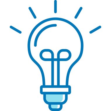 ampul ışık fikir simgesi