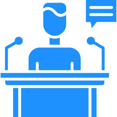 Hoparlör simgesi, vektör illüstrasyonu