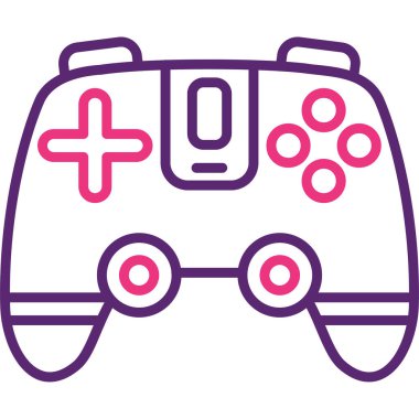 Oyun. Web simgesi basit illüstrasyon