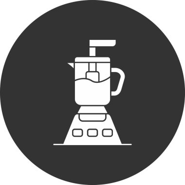 Kahve simgesinin vektör illüstrasyonu