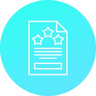 Sertifika modern simge, vektör illüstrasyonu