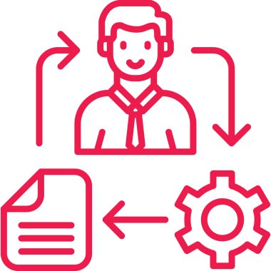 yönetici adam yönetici simgesi